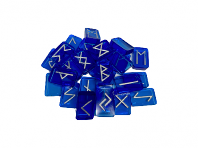 Translucent Blue Runes